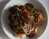 Foto langkah ke 4 dari resep 36).Tahu Tek (Tahu Telur) Surabaya.