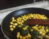 A picture of step 4 of Open spinach corn paneer sandwich.