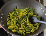 A picture of step 3 of Bitter gourd pickle.