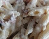 Foto del paso 4 de la receta: Penne rigate en salsa carbonara 🍝