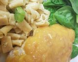 A picture of step 12 of My Chicken, Caramelised onion & Mango sauce.