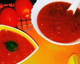 A picture of step 1 of Roasted Tomato Basil soup.