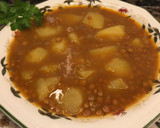 Foto del paso 12 de la receta: Patatas estofadas con lentejas al curry