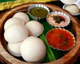 A picture of step 3 of Quick Rice Idli in Microwave.