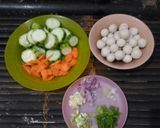 Foto langkah ke 1 dari resep Sop Oyong Wortel Tahu.
