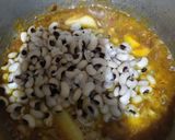 A picture of step 5 of Lobia curry.