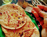 A picture of step 5 of Paneer Dates Poli.