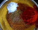 A picture of step 2 of Gunda Pickle.