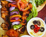 A picture of step 4 of Shish Taouk.