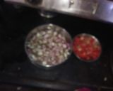 A picture of step 1 of Tomato curry.