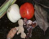 Foto langkah ke 1 dari resep Ayam Pedas Sayur Hijau.