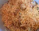 A picture of step 9 of Raw jackfruit Biryani.