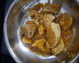 A picture of step 2 of Jaggery bites.