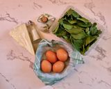 Foto del passaggio 1 della ricetta Frittata di spinaci novelli