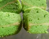 Foto langkah ke 10 dari resep Brownies Pandan Kukus.