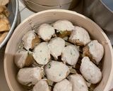 Foto langkah ke 4 dari resep Siomay udang campur Ayam.