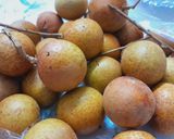 Hình bước làm 1 của món Nhãn nấu táo đỏ trần bì