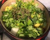 Une image de l'étape 16 de Palette de porc épicée aux légumes confits.