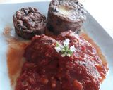 Foto del paso 4 de la receta: Albóndigas de pavo en salsa de tomates natural