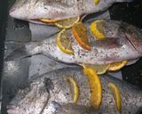 Pas rețetă Doradă🐟 la cuptor cu🍋 lămâi și portocale 🍊 2 fotografie