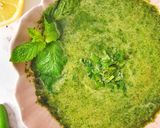 A picture of step 8 of Coriander & mint dip.