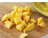 Foto del paso 1 de la receta: Salmorejo de mango con calabacín