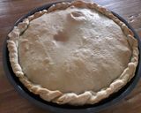 A picture of step 10 of Calzone Barese.