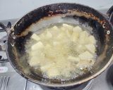 A picture of step 2 of Sindhi suran (Elephant Yam).