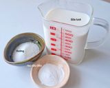 Hình bước làm 1 của món Rau Câu Thỏ Ngọc