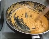 A picture of step 5 of Besan ladoo.