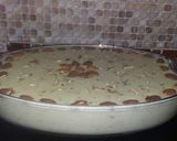 A picture of step 1 of Badami kheer.