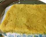 A picture of step 3 of Coconut Burfi.