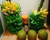 Hình bước làm 3 của món Bánh chuối hạnh nhân