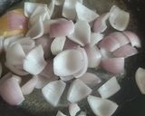 A picture of step 1 of Mayo onion dip.