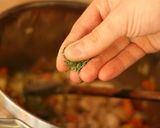 Tárkonyos csirkeragu leves recept fázis 4 fotója