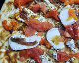 Foto del paso 5 de la receta: Mi pizza de anchoas de Pascua (para el Viernes Santo)