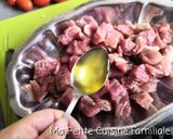 Une image de l'étape 1 de Brochette de filet mignon de porc, marinade provençale.
