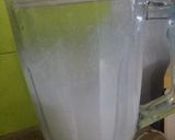 A picture of step 3 of Coconut milk shake.