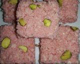 A picture of step 9 of Rose Kalakand.