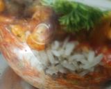 A picture of step 12 of Brown rice with Mexican curry (no onion no garlic).
