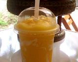 รูปขั้นตอนการทำที่ 7 ของ น้ำส้มปั่นใส่โยเกิร์ต