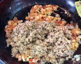 A picture of step 5 of Sonoran Machaca Burritos.