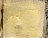 A picture of step 3 of Jhatpat Chutney sandwich.