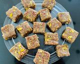 A picture of step 10 of Dates and oats barfi.