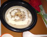 A picture of step 4 of Mushroom Soup.