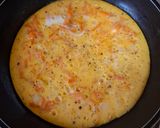 A picture of step 3 of Carrot and Egg Omelet.