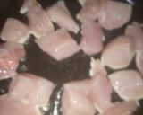 A picture of step 2 of Chicken in peanut sauce.