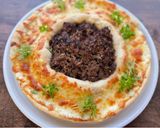 A picture of step 7 of Cheese Korean Bulgogi Pizza.