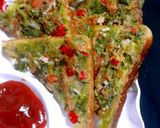 सूजी वेज टोस्ट (suji veg toast recipe in Hindi) रेसिपी चरण 5 फोटो