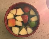 A picture of step 1 of Fruit Salad.